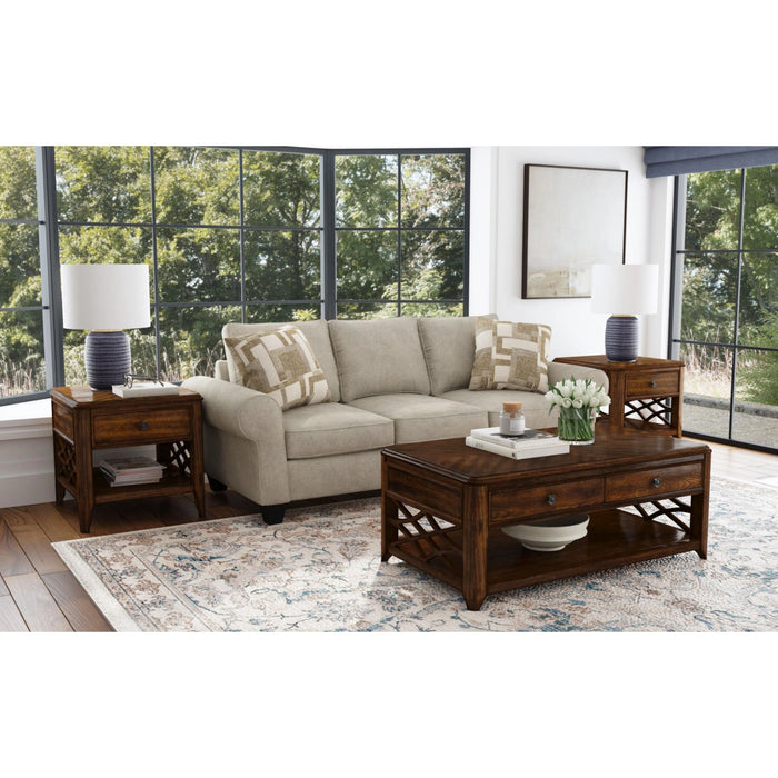 Phillipe Lift-Top Coffee Table in Cherry
