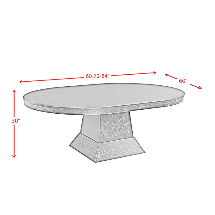 Maddox - Oval Dining Table - Black