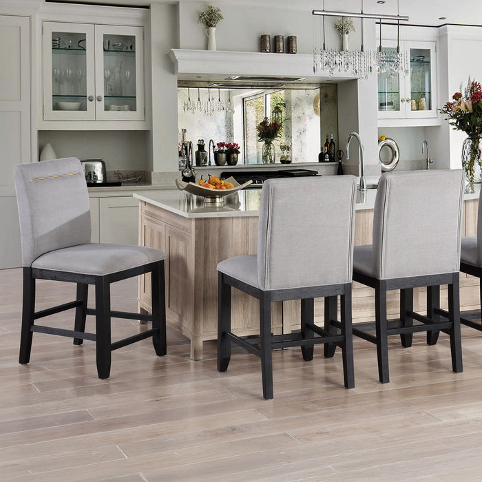 Yves - Counter Chair - Gray