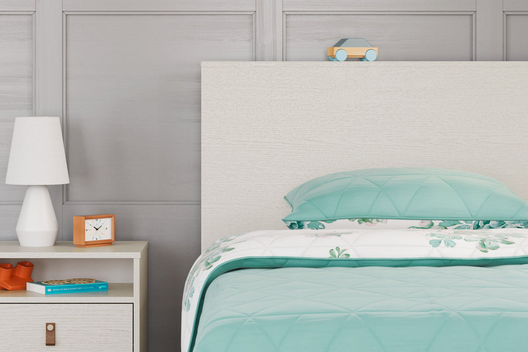 Aprilyn - Twin Bookcase Headboard - White