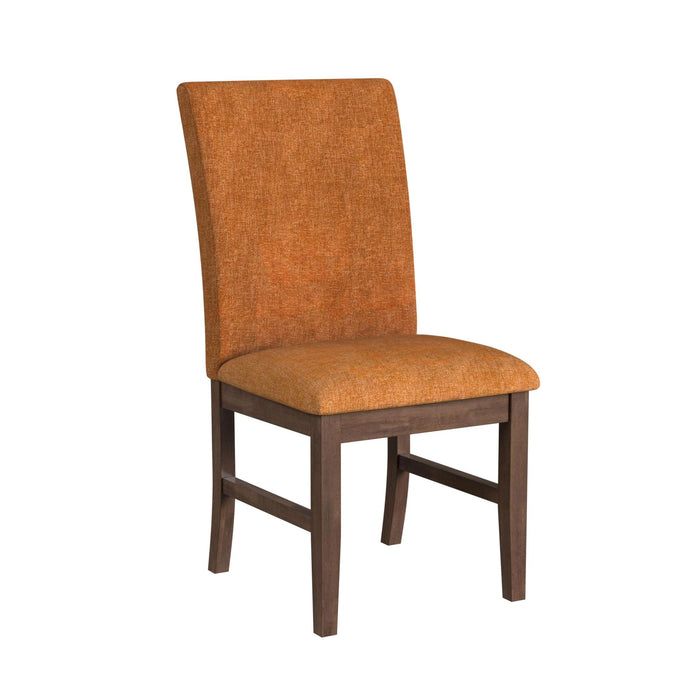 Santa Barbara Dining Side Chair with Fabric in Walnut (2 Per Carton)