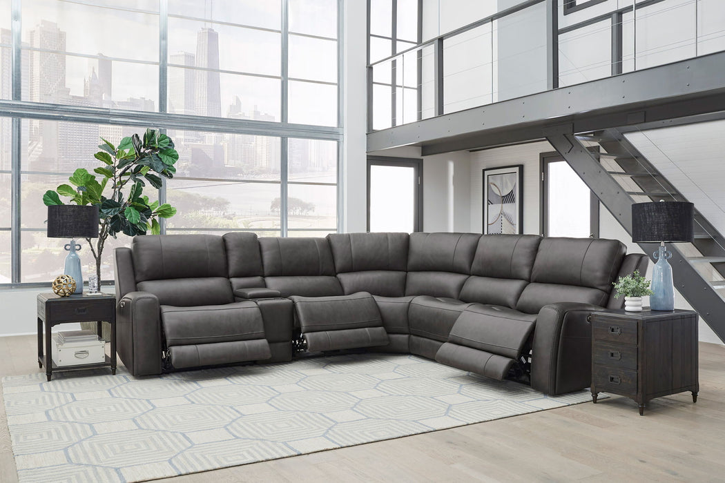 Belmont - Zero Gravity Power Reclining Sectional With Power Adjustable Headrests