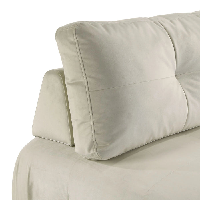 Nahla Modular Chair in Marine Cream