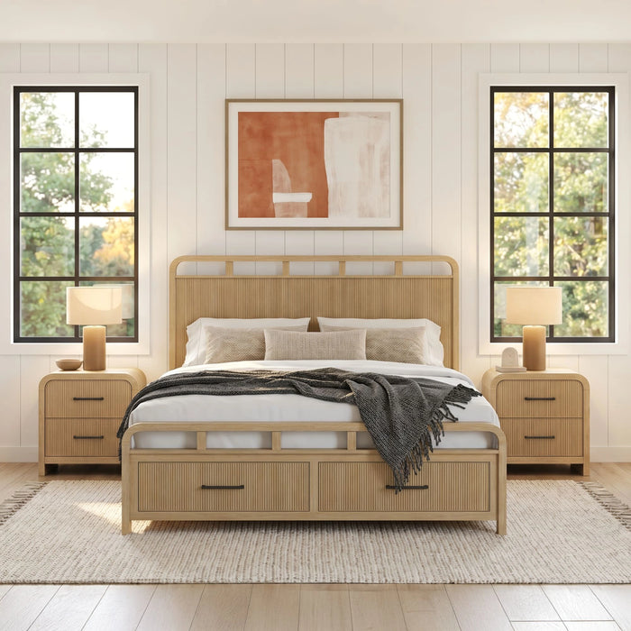 Ridgemont 2-Drawer Nightstand with USB