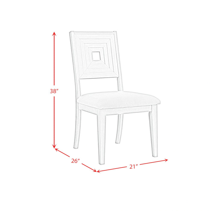 Avalanche Dining Set in Antique White