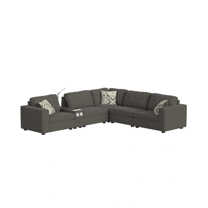 Options One Chair in Palmer Plus Ash with 1 Pillow 20"