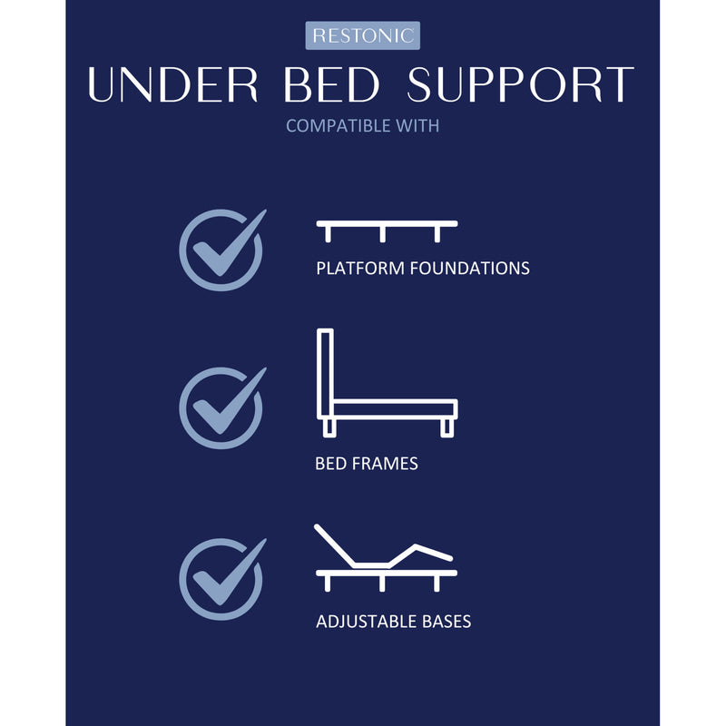 Comfort Care - Hybrid Restful Nights Plush Mattress With 12 Piece Comfort Bedding Pack