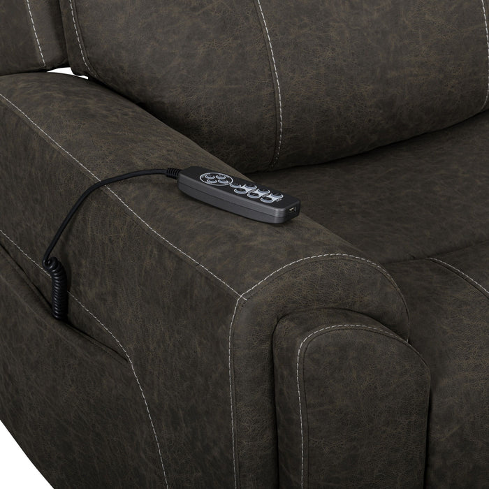 Gaia - Auto Glider Recliner With Power Headrest & Footrest