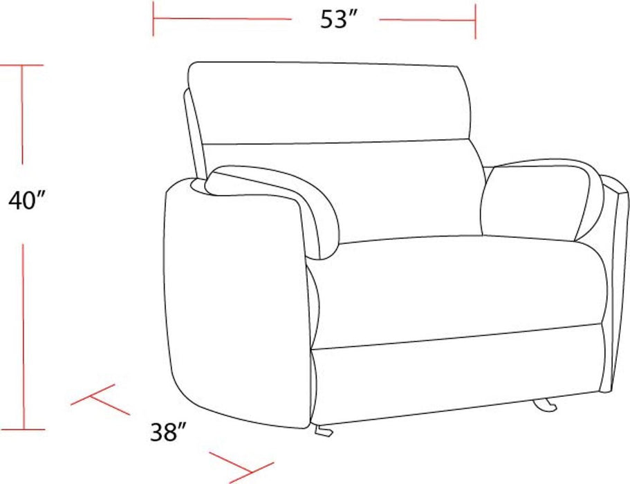 Radius Xl - Extra Wide Power Glider Recliner