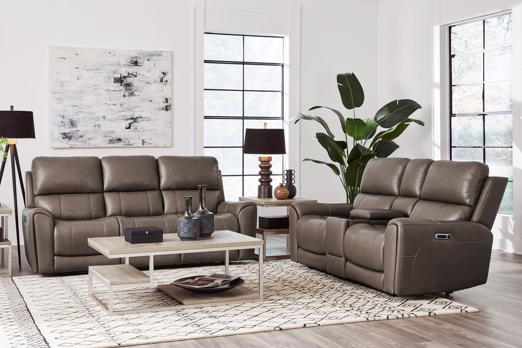 Hancock - Zero Gravity Power Reclining Sofa With Drop Down Table P3