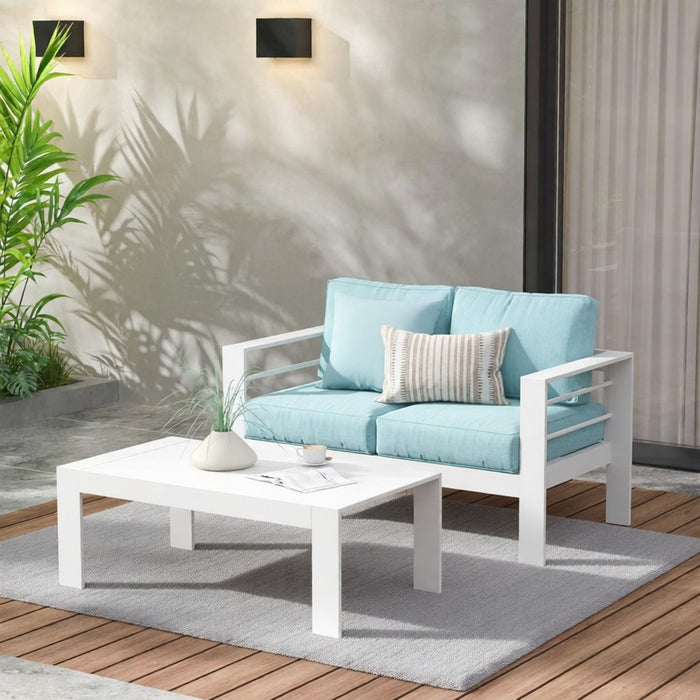 Modern Rectangle Outdoor Coffee Table