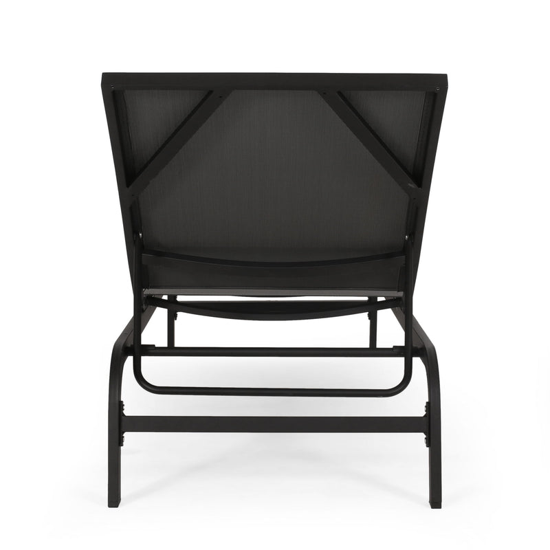 Finn - Contemporary Chaise Lounge For Outdoor Relaxation