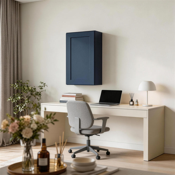 Shaker Wall Cabinet With 2 Adjustable Shelves