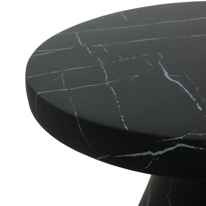 Outdoor / Indoor Travertine Side Table Lightweight