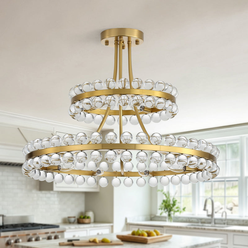 Chandelier, Pendant Light With E12 Sockets