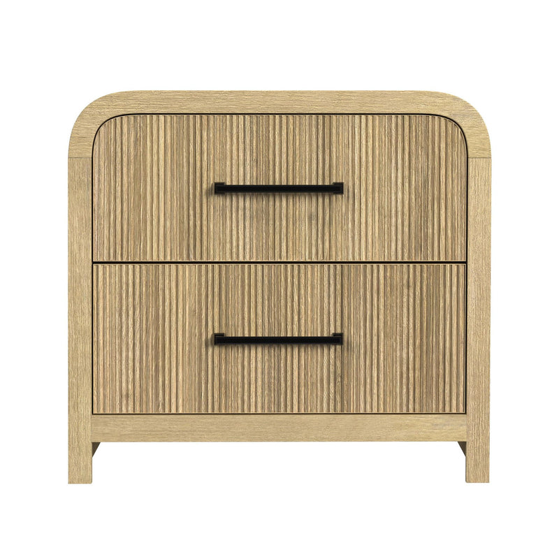 Ridgemont - 2-Drawer Nightstand With USB