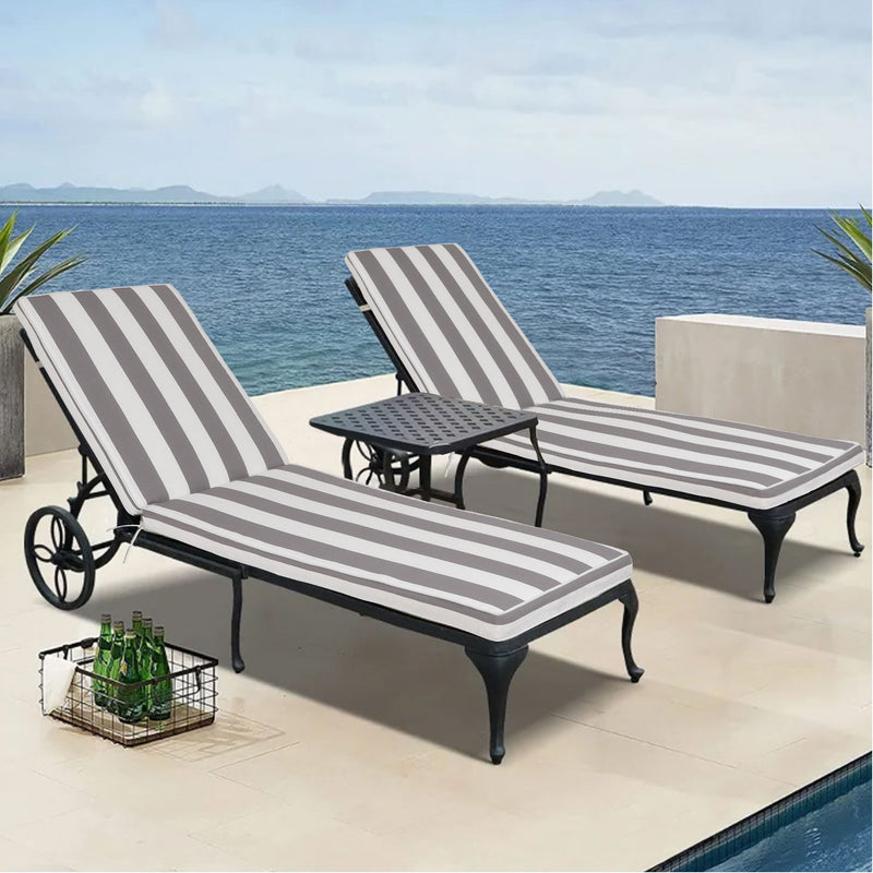 Outdoor Lounge Chair Cushion Replacement Patio Funiture Seat Cushion Chaise Lounge Cushion