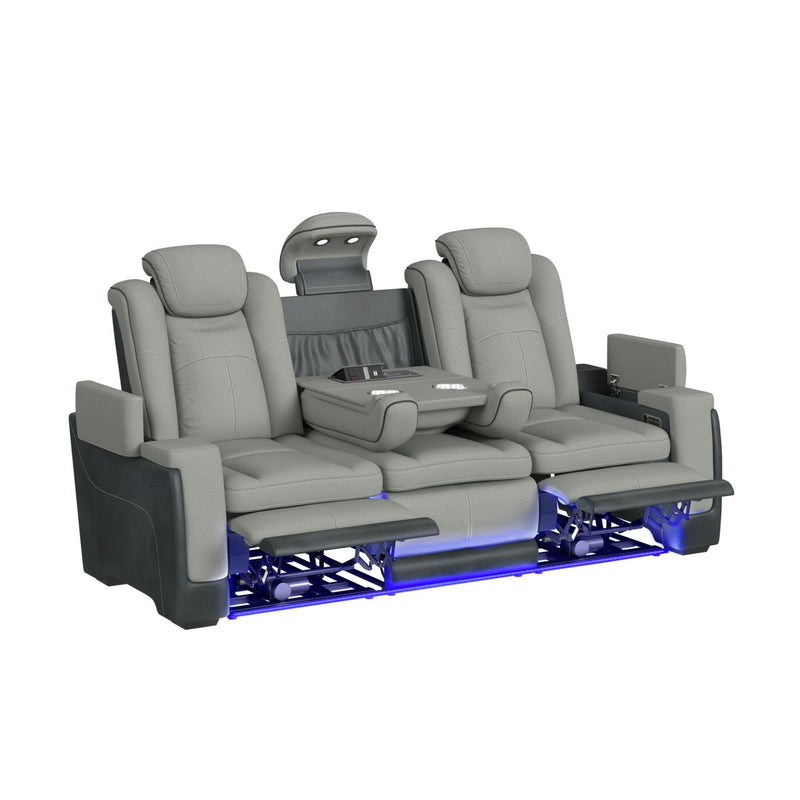 Lantana - Power Motion Sofa With Power Headrest, LED, Ddt, Reading Light And Pws