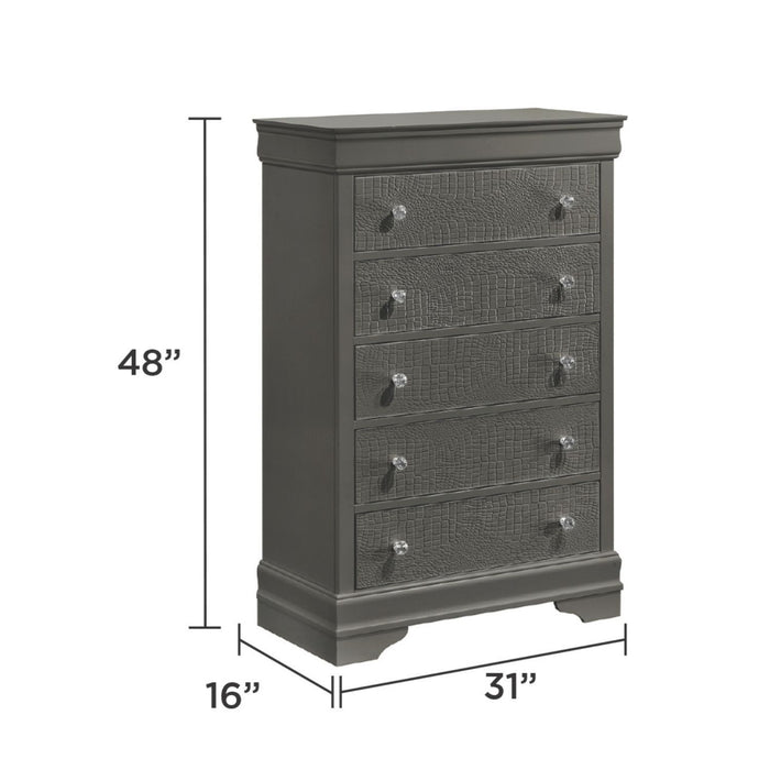 Blaze - Bedroom Set With LED Headboard
