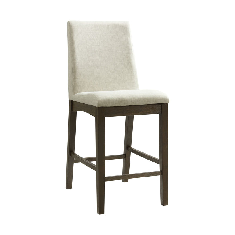 Dapper - 5 Piece Round Counter Height Dining Set (Table And Four Chairs) - Walnut