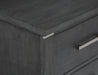 Odessa Nightstand-Charcoal