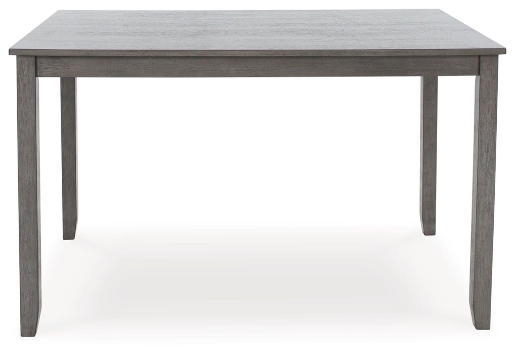 Caitbrook - Rect Drm Counter Table Set (Set of 7) - Gray