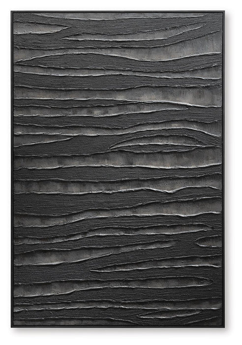 Lynnworth - Wall Art - Black / Brown