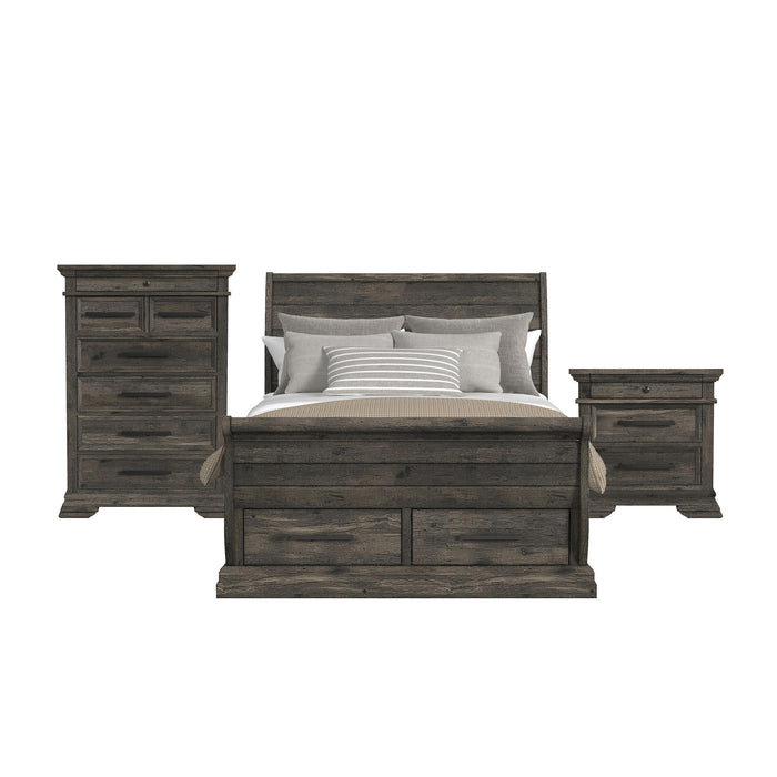 Park Ridge - Sleigh Storage Bedroom Set