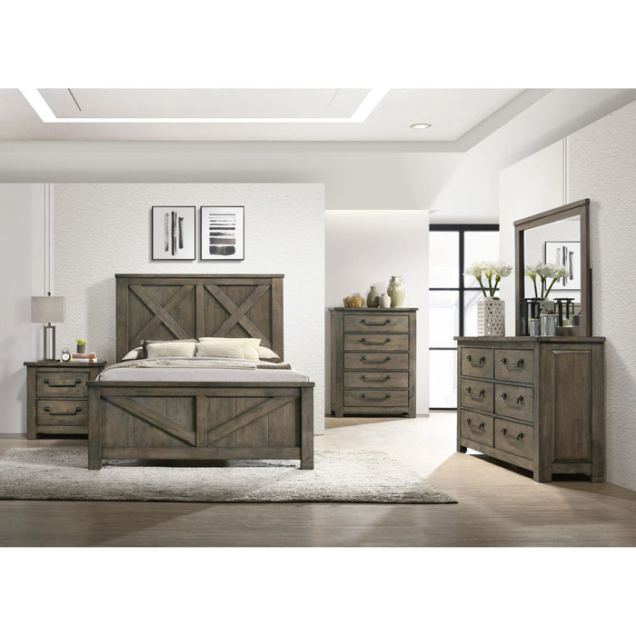 Maverick Dresser & Mirror Grey