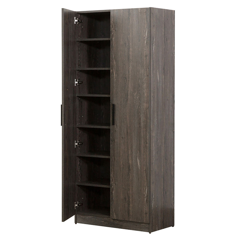 Mia - Farmhouse Shoe Cabinet With 6 Shelves