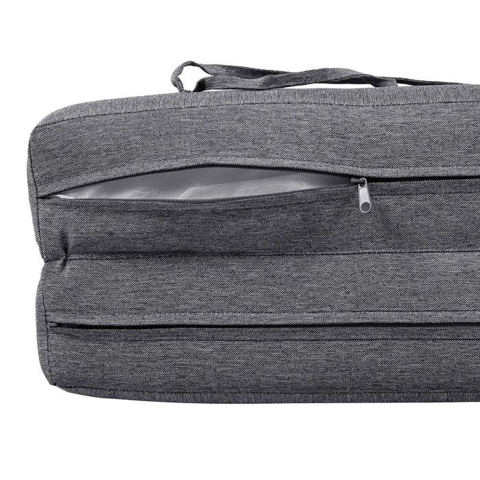 Outdoor Chaise Lounge Cushion Only, Water-Resistant Patio Lounge Chair Cushion With Removable Cover