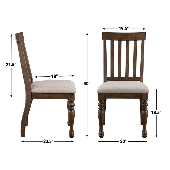 Joanna - Side Chair - Brown