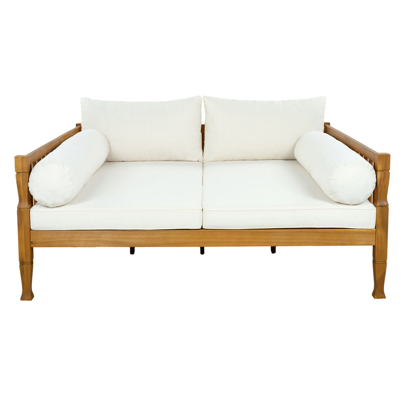 Outdoor Sofa Bed, 2 In 1 Patio Daybed For Backyard