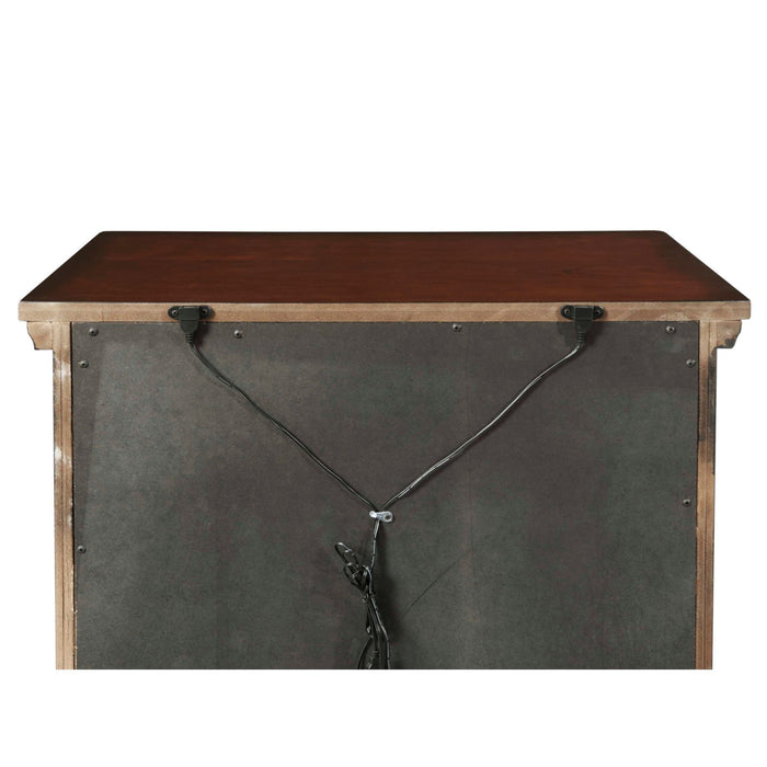 Kingston - Nightstand With Power - Walnut