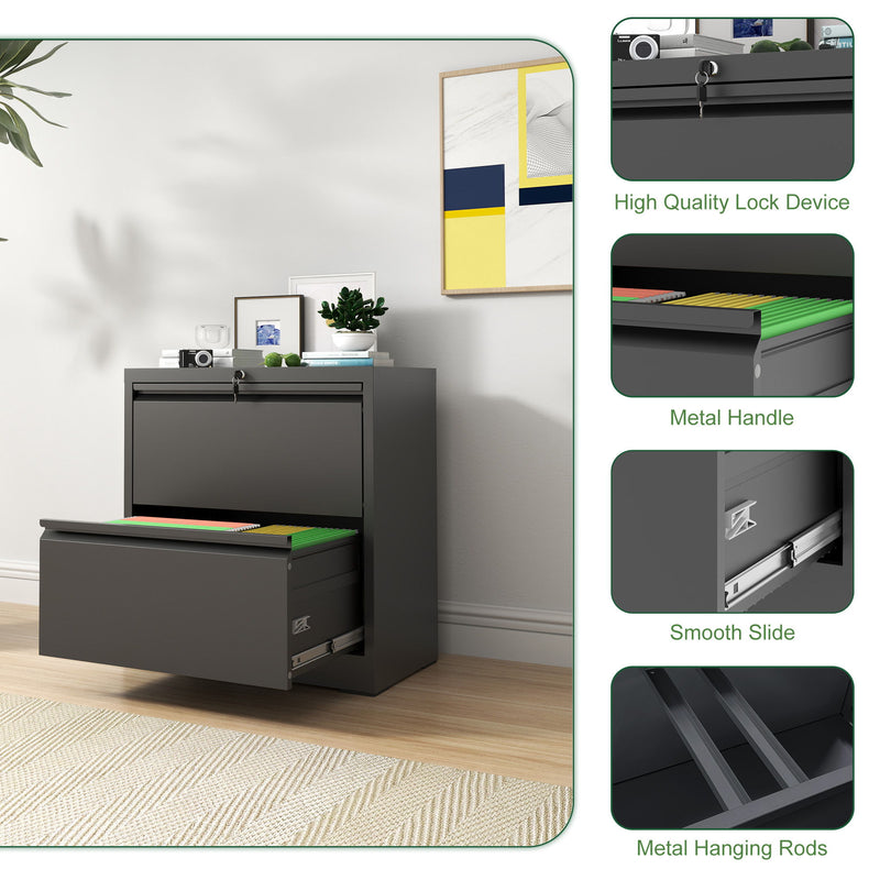 Premium Drawer Metal Lateral File Cabinet With Lock