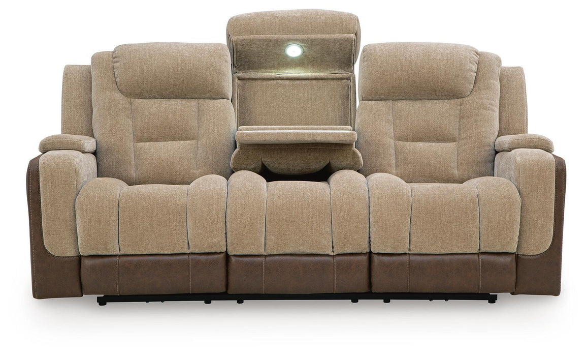 Mixed Motion - Power Reclining Sofa With Adjustable Headrest