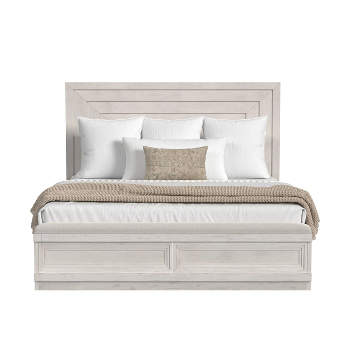 Avalanche Storage Bed in Antique White