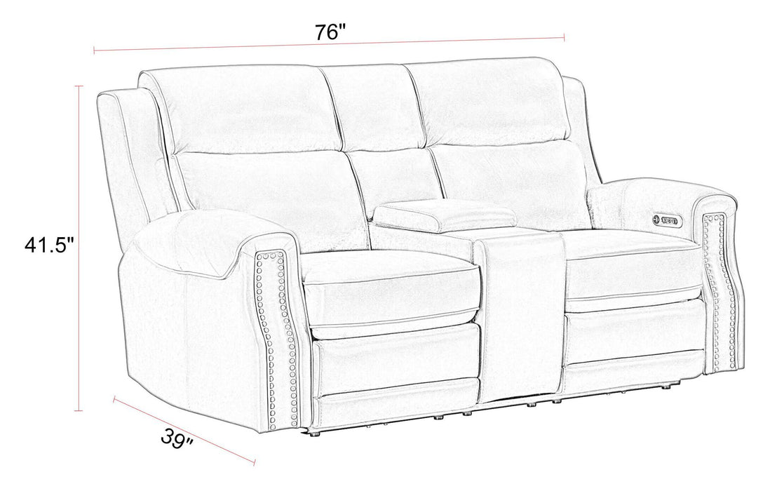 Hensley - Power Loveseat