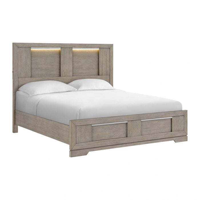 Kelis Panel Bed with LED