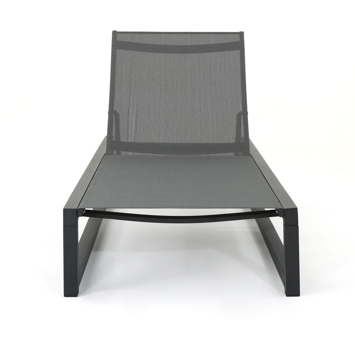Chaise Lounge With 5 Reclining Positions, Outdoor Patio Lounge Chairs