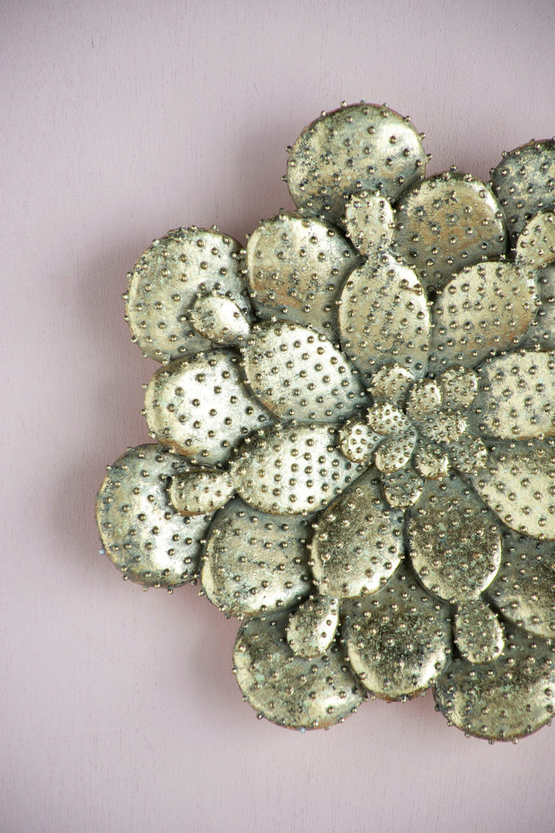 Resin Succulent Wall Plaque