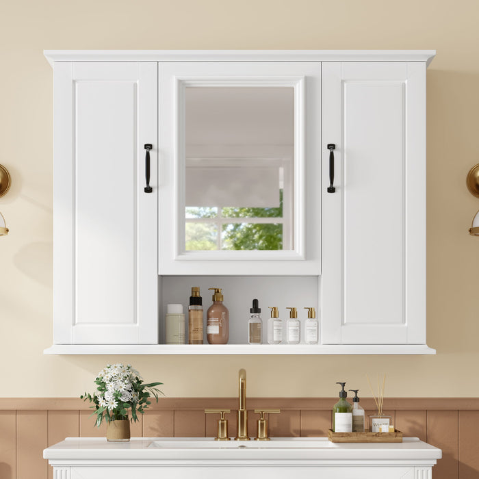 Modern Freestanding Bathroom Vanity With Sink, Cabinet, Soft-Close Drawers, Tip-Out Tray
