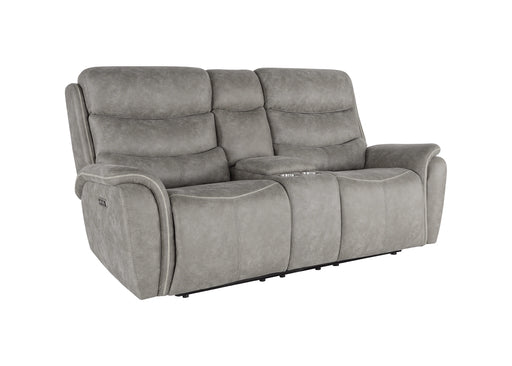 Kamari Console Loveseat W/Pwr Hr & Fr-Gray