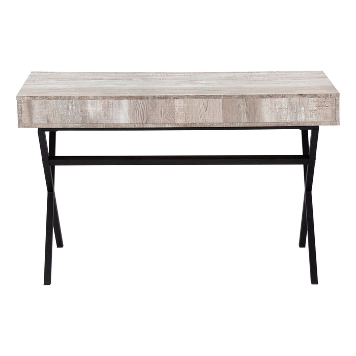 Computer Desk For Home Office, Laptop, Storage Drawers, Glossy Contemporary & Modern