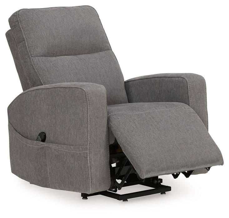 Starganza - Power Lift Recliner - Gray