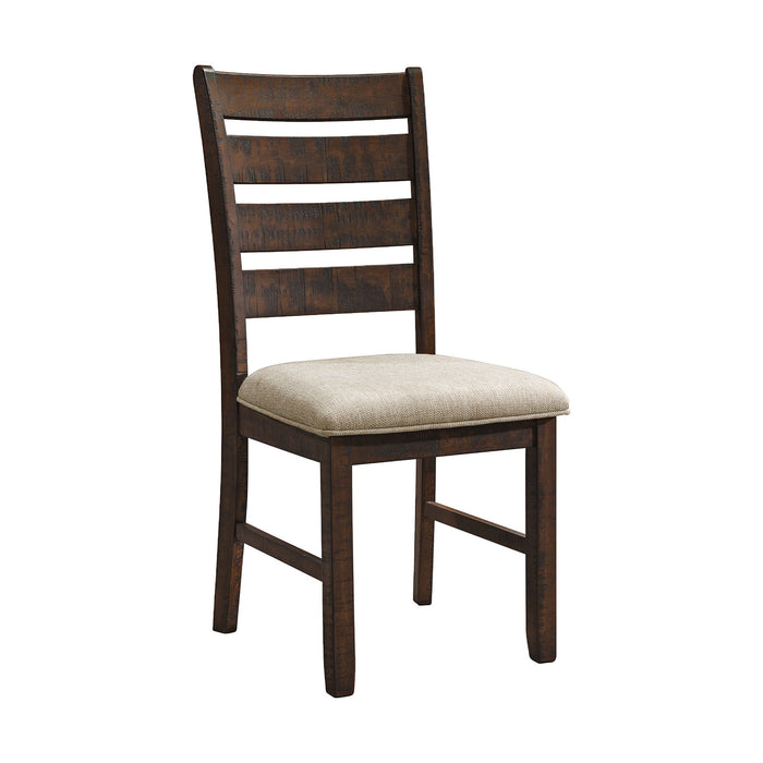 Jax - 6 Piece Dining Set (72" Table, Four Chairs And Bench) - Cherry