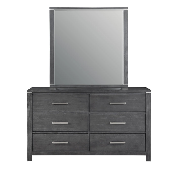 Odessa Mirror-Charcoal