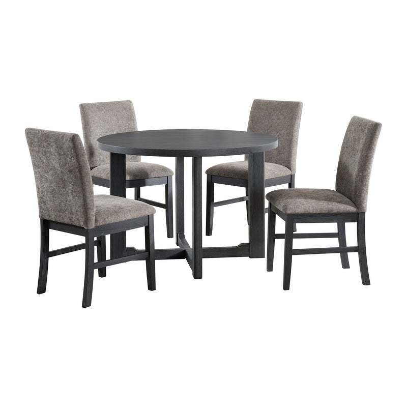 Wakefield - 5 Piece Dining Set (Table And 4 Chairs) - Espresso