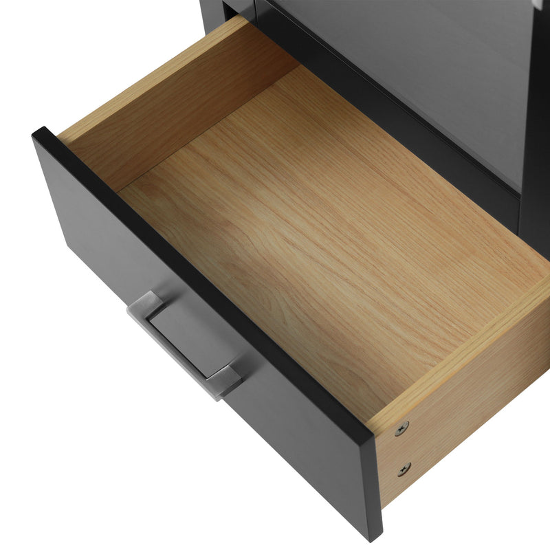 Bathroom Vanity With Ceramic Sink And Ample Storage, Ideal For Small Bathrooms
