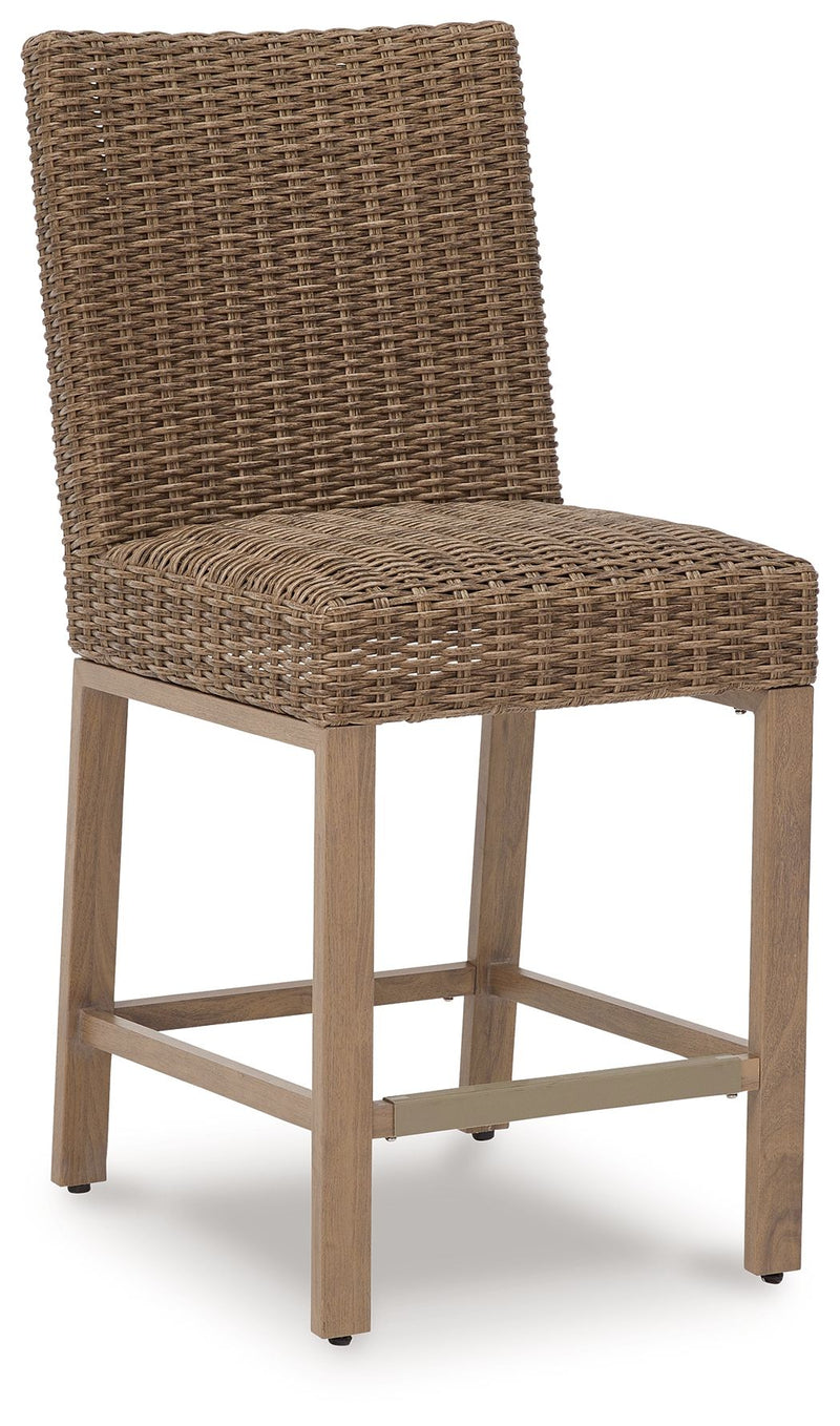 Walton Bridge - Barstool (Set of 2) - Driftwood